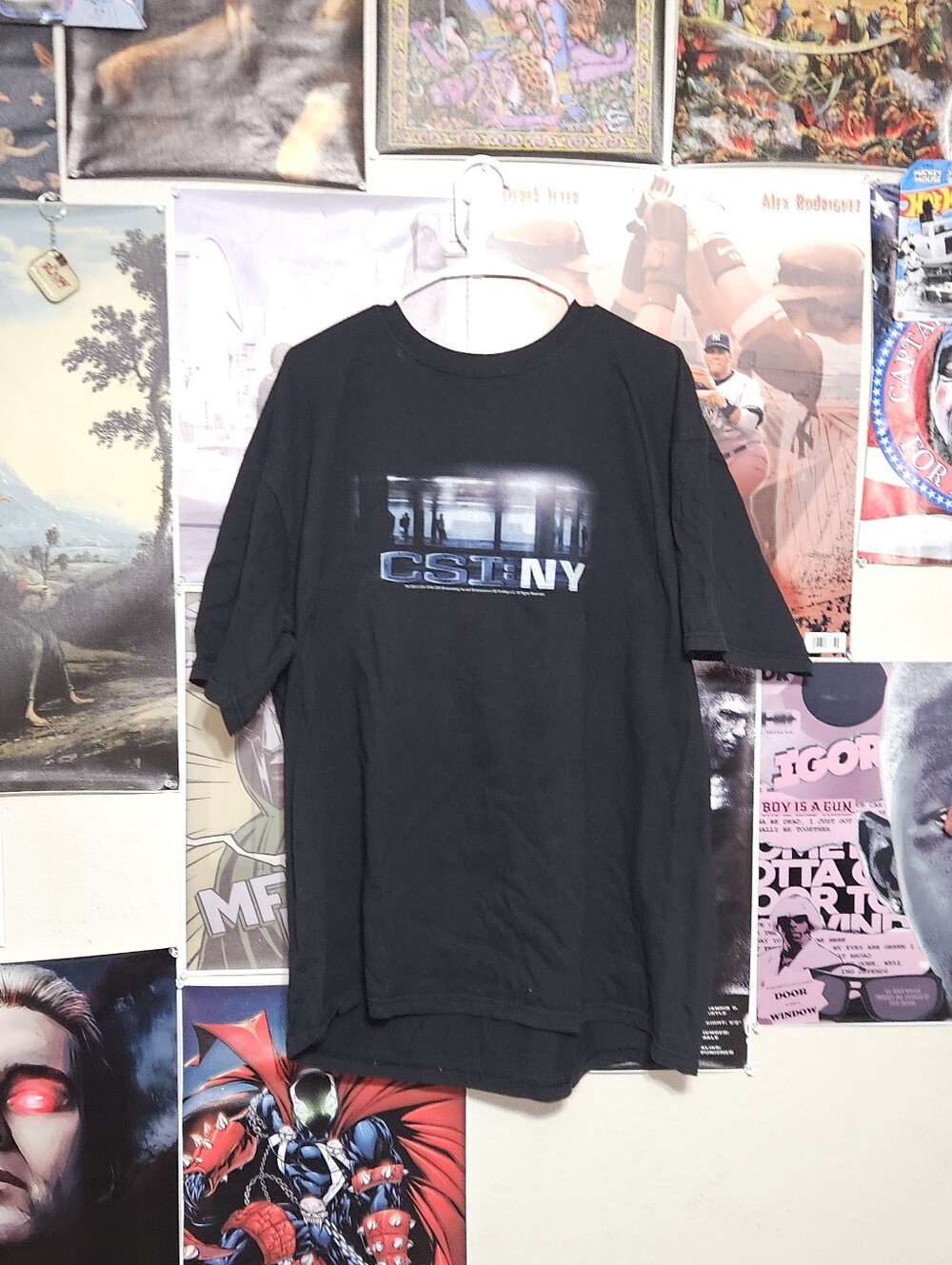 CSI:NY TV Promo Y2K Anvil Tee